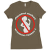 alcohol makes women fatter Ladies Fitted T-Shirt