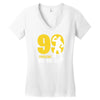 go! go! go! batle royal gaming Women's V-Neck T-Shirt