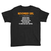 November Girl Hated By Many Youth Tee