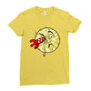 moon rocket Ladies Fitted T-Shirt