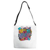 things might get weird Adjustable Strap Totes