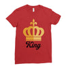 king Ladies Fitted T-Shirt