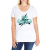 my dad my hero Ladies Curvy T-Shirt