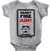 ready fire aim Baby Onesie