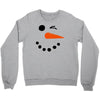snowman face Crewneck Sweatshirt