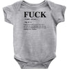 Fuck verb Infant Clothing