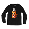 brave kitty Long Sleeve Shirts