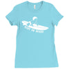 baby an board Ladies Fitted T-Shirt