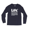 life  available for a limited time only Long Sleeve Shirts