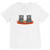 you don't win friends with salad V-Neck Tee