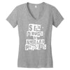 sex drugs and science Women's V-Neck T-Shirt