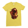 the fastest space ship Ladies Fitted T-Shirt