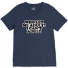 who let me adult, i can't adult V-Neck Tee