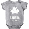 Canada Established 1867 Baby Bodysuit