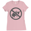 no bullshit Ladies Fitted T-Shirt