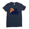 this girl loves pizza Ladies Fitted T-Shirt
