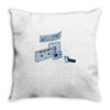 analog retirement Throw Pillow