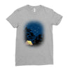 Mufasa and Simba Camp Ladies Fitted T-Shirt