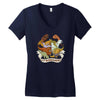 i heart dinosaur Women's V-Neck T-Shirt