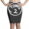 thing 1 and thing 2 red dr suess cat in a hat fancy fun Pencil Skirts