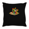 Rubik Cube Throw Pillow