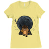 run! Ladies Fitted T-Shirt