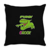 punk crock Throw Pillow