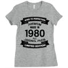 Premium Vintage  1980 Ladies Fitted T-Shirt