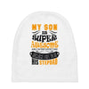 My Son Is Super Awesome His Stepdad Baby Beanies