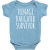 teenage daughter survivor Baby Onesie