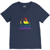 Totally Straight Lgbt Unicorn V-Neck Tee