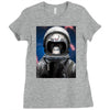 space momky Ladies Fitted T-Shirt