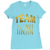 team10 and jake paul Ladies Fitted T-Shirt