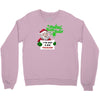 heapy new year funny santa claus christmas Crewneck Sweatshirt