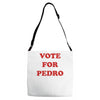 napoleon dynamite   vote for pedro Adjustable Strap Totes