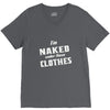 naked under these clothes tie dye V-Neck Tee