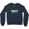 i put the sexy in dyslexia Crewneck Sweatshirt