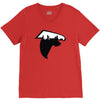 atlanta skyline falcons logo V-Neck Tee