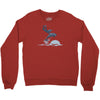 dolphin rider Crewneck Sweatshirt