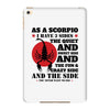 as a scorpio i have 3 sides iPad Mini 4