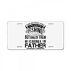 Fishing Father License Plate