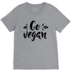 go vegan 2 V-Neck Tee