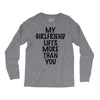 my girlfriend lifts more than you (2) Long Sleeve Shirts