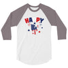 4th of July 3/4 Sleeve Shirt