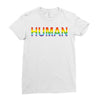 human Ladies Fitted T-Shirt