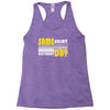 same shirt different day Racerback Tank