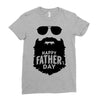 happy father's day Ladies Fitted T-Shirt