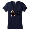 No One Fights Alone Women's V-Neck T-Shirt