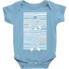 banksy prisoner barcode Baby Bodysuit