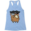 pirates face Racerback Tank